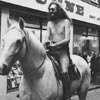 Maurice Memmott on horseback